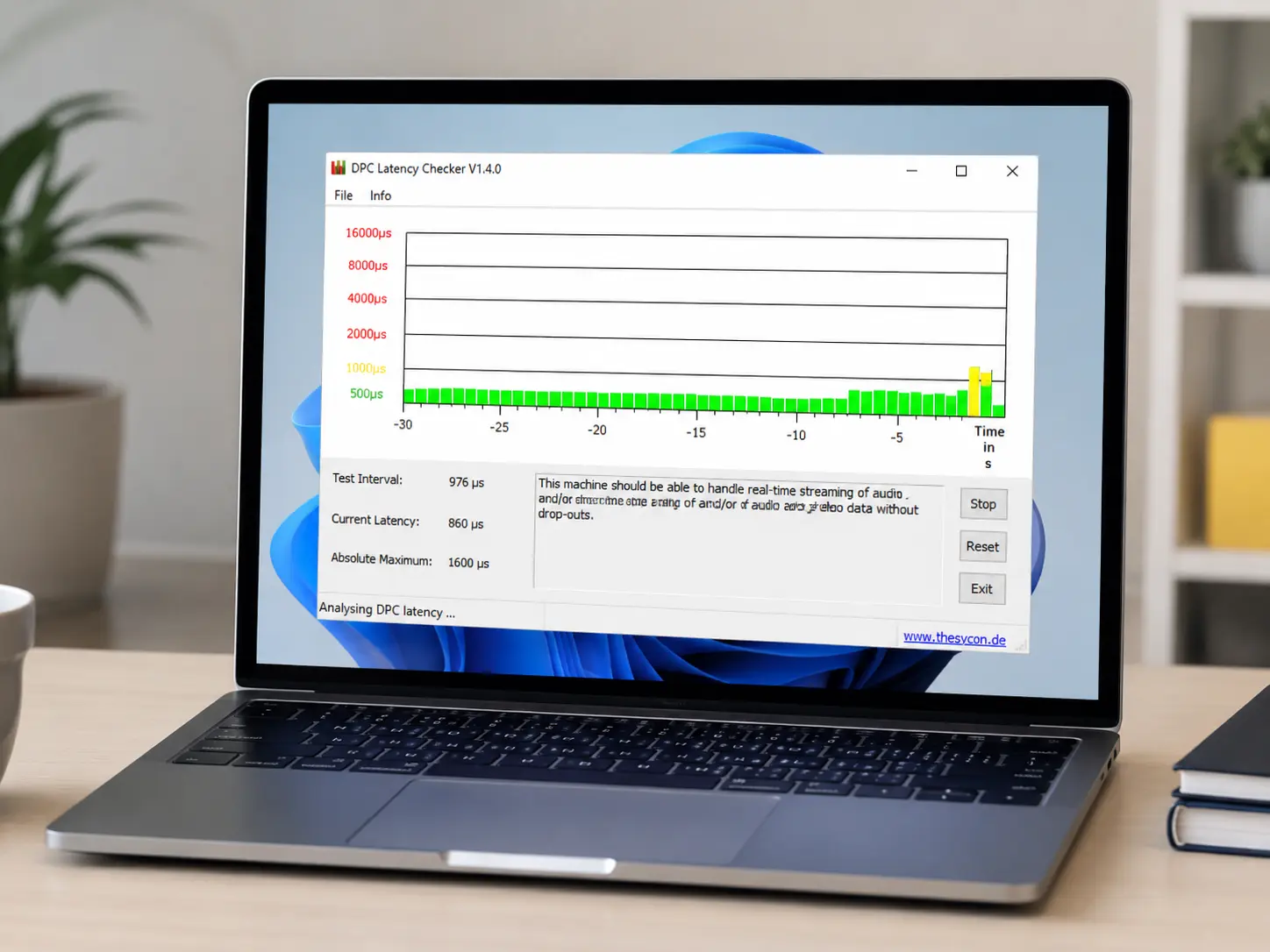 DPC Latency Checker Free Download 64 bit screenshot