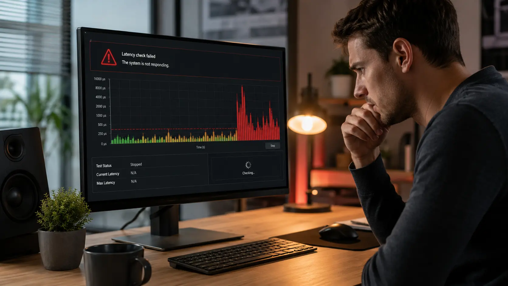DPC Latency Checker not Working Windows 11 screenshot